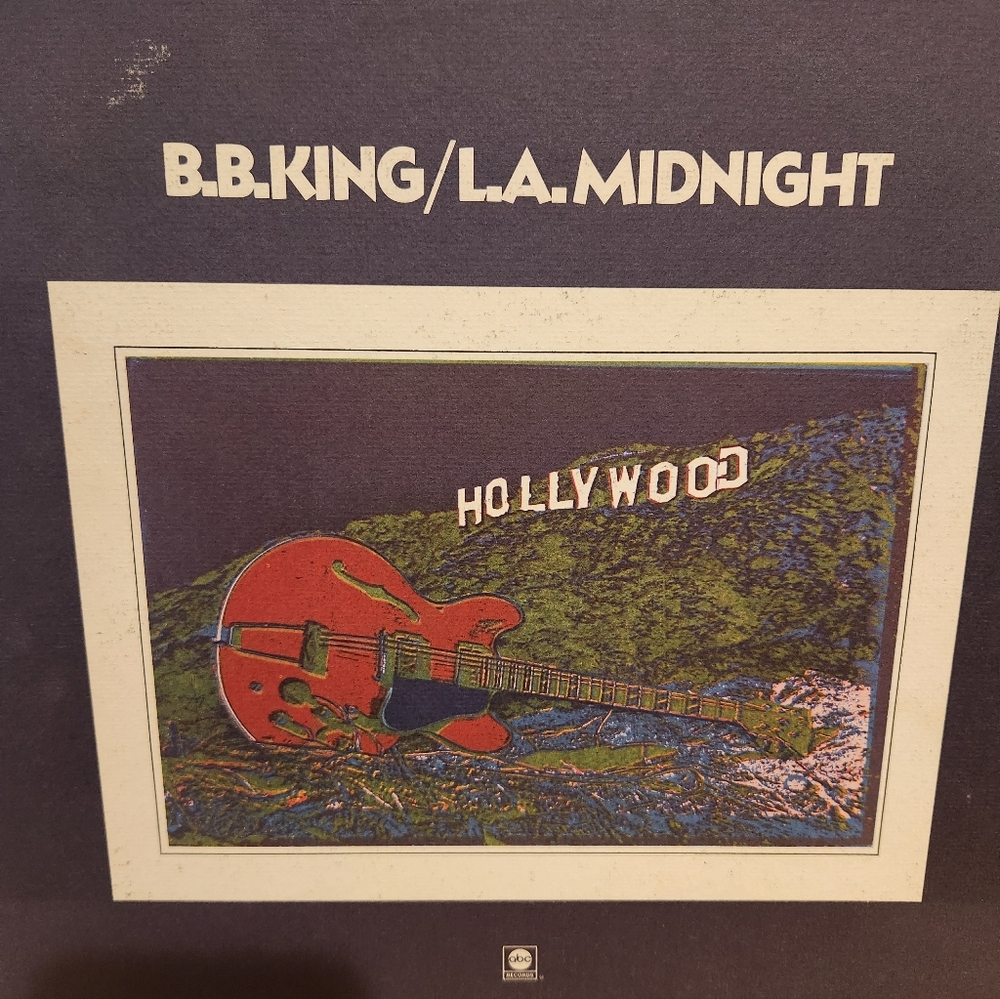 B.B. King .L.A. Midnight Vinyl Record